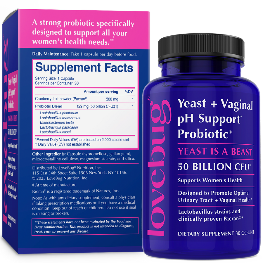 Yeast + Vaginal pH Support