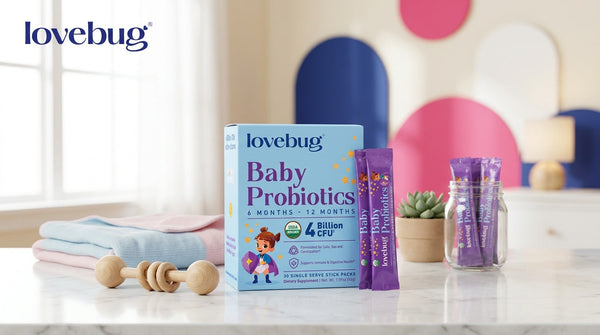 Baby probiotics with prebiotics for optimal gut health