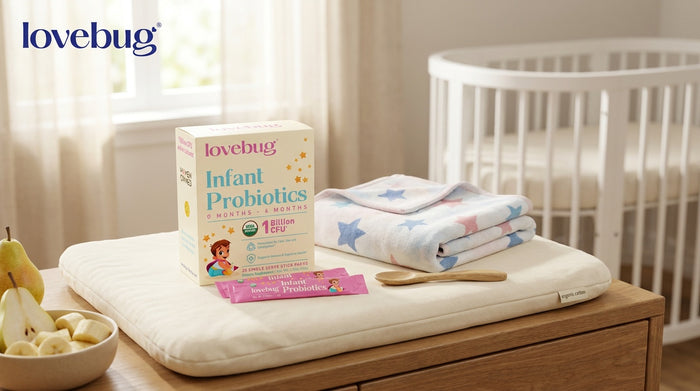 Best probiotic for a gassy 3-month-old baby