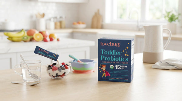 Best toddler probiotic powder vs. chewable for ages 1-4