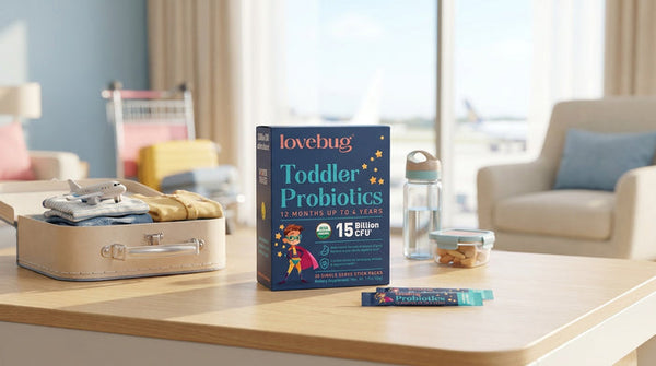 Best toddler probiotics for travel to prevent digestive upset