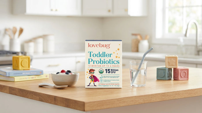 Comparing probiotic strains for kids vs. adults