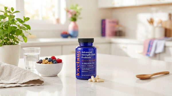Daily gluten-free probiotic with high CFU count