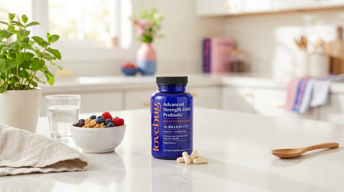 Daily gluten-free probiotic with high CFU count