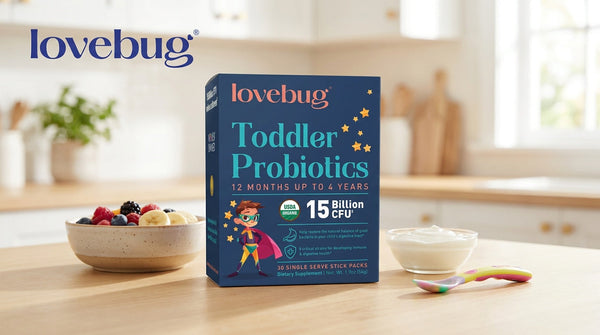 Difference between probiotic and prebiotic fiber for toddlers