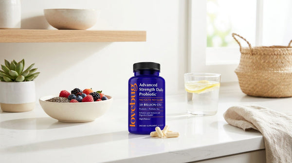 Probiotics for digestive health without dairy or gluten