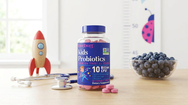 What do pediatricians recommend for kids' probiotics?