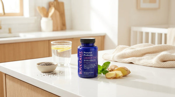 What prenatal probiotic should I take if I have a history of constipation?