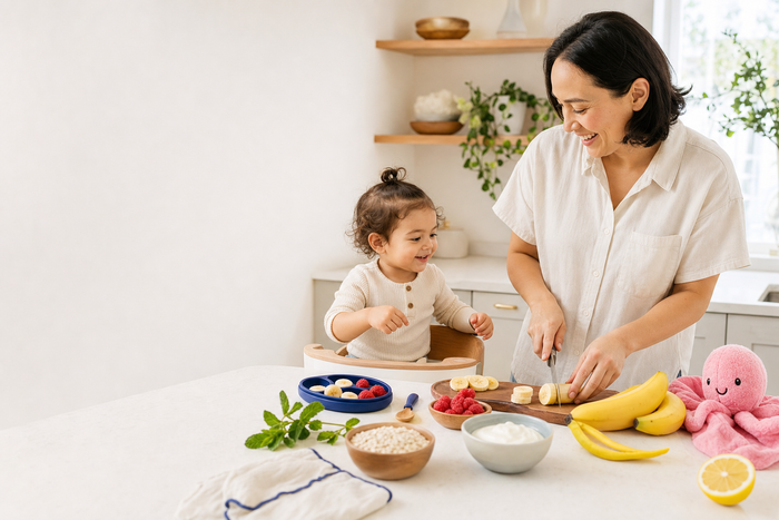 What probiotic should I choose if my toddler refuses to swallow pills and hates the taste of powders?