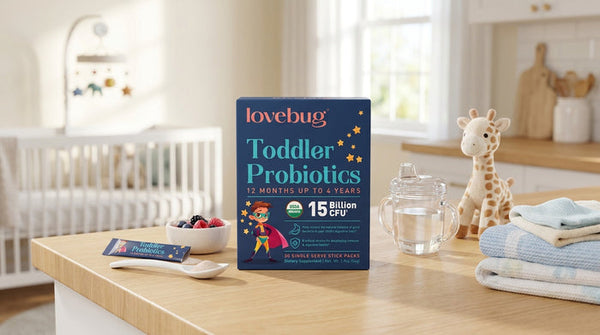 What probiotic should I give my toddler if they have tummy troubles?