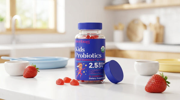 what's the difference between probiotic strains in kids gummies