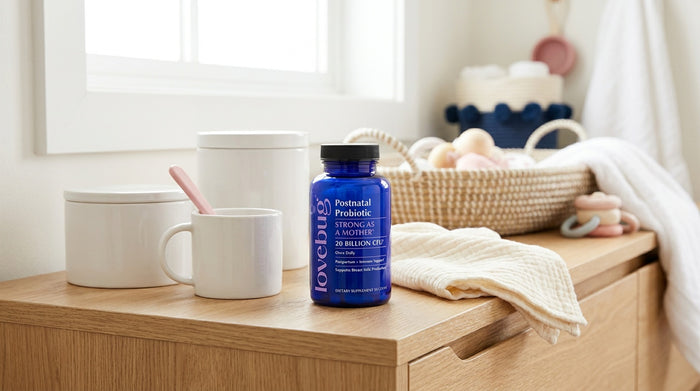 Which is better: a probiotic powder or capsule for postnatal gut health?