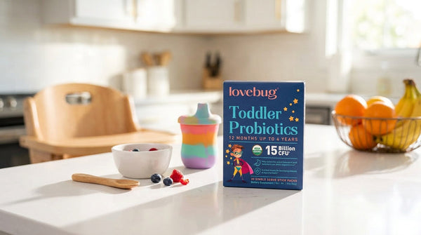 Which probiotic is recommended for picky eaters experiencing constipation?