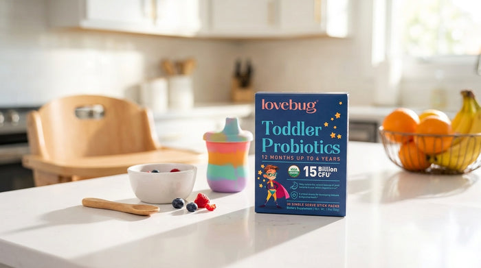 Which probiotic is recommended for picky eaters experiencing constipation?