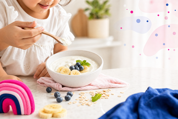 Which probiotic supplement is recommended for adults with IBS symptoms?