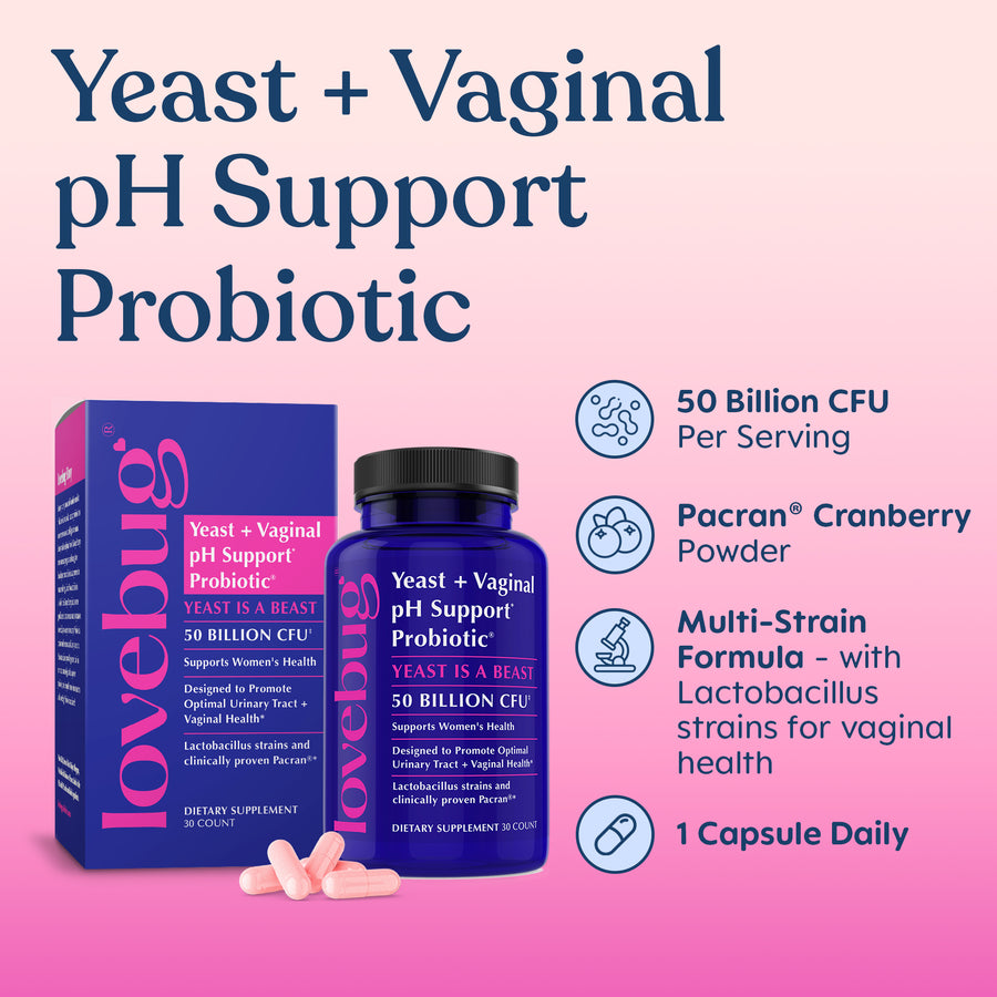 Yeast + Vaginal pH Support