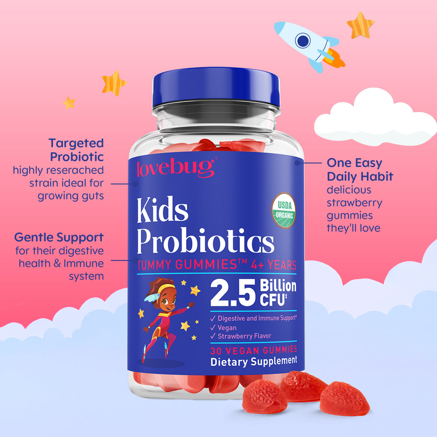 Kids Probiotic - Organic Gummies