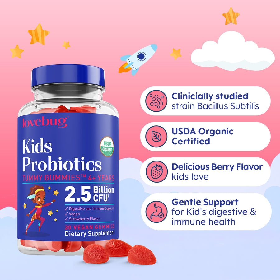 Kids Probiotic - Organic Gummies