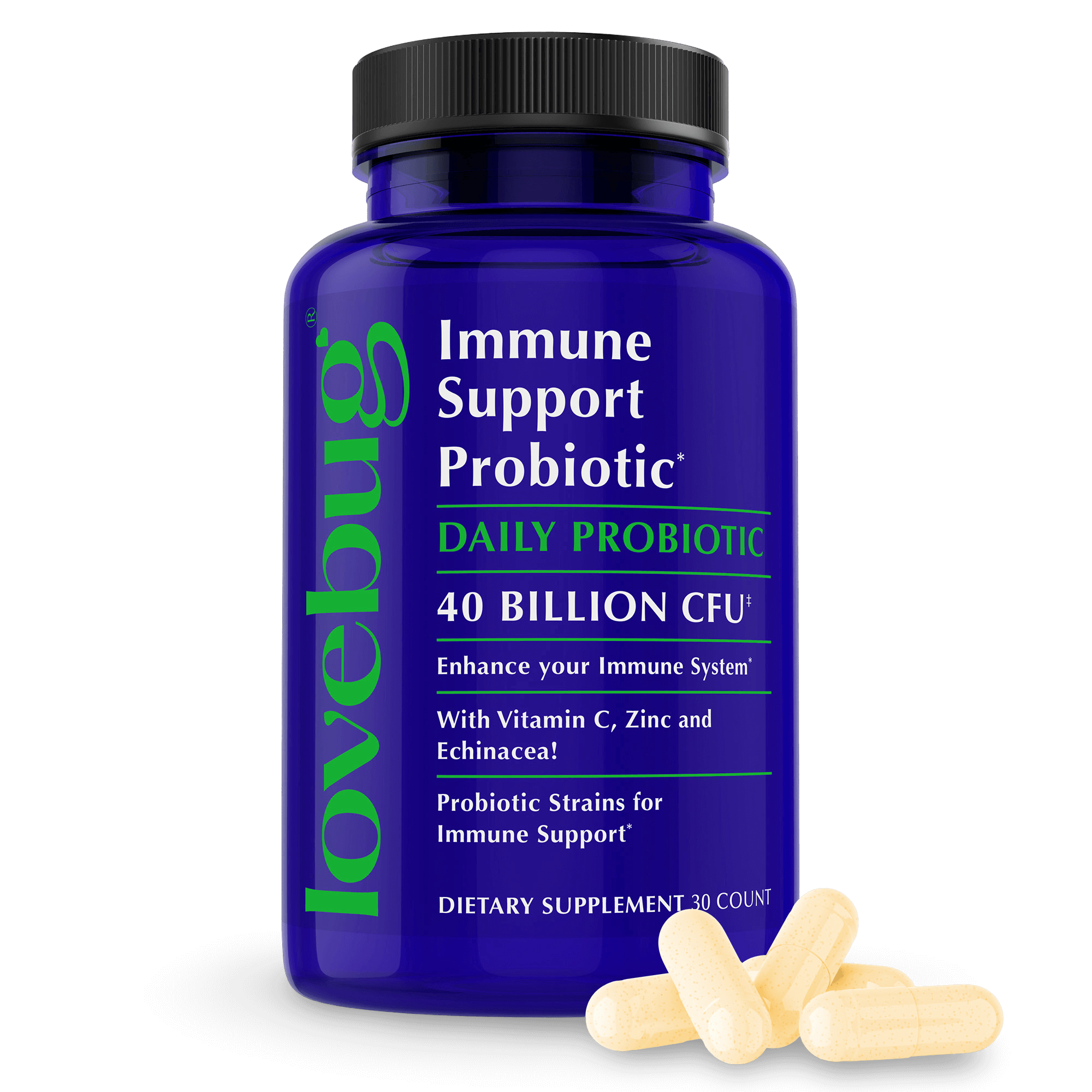 Immune Support Probiotics for Digestive Health - Lovebug
