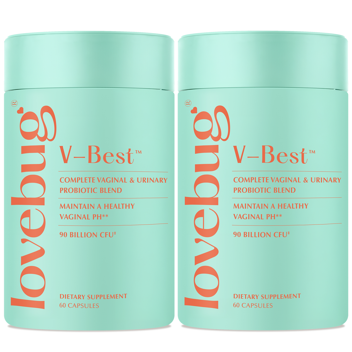 V-Best Vaginal Probiotics for Women - Lovebug